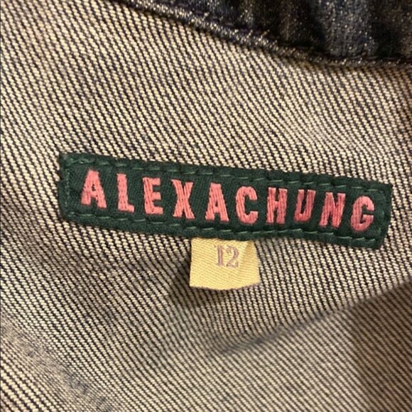 ALEXA CHUNG. Blue Puff Sleeve Sheath Dress. Size 8 - Picture 6 of 12